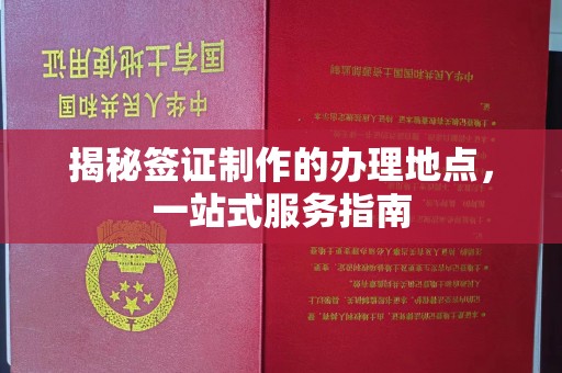 咸丰揭秘签证制作的办理地点，一站式服务指南