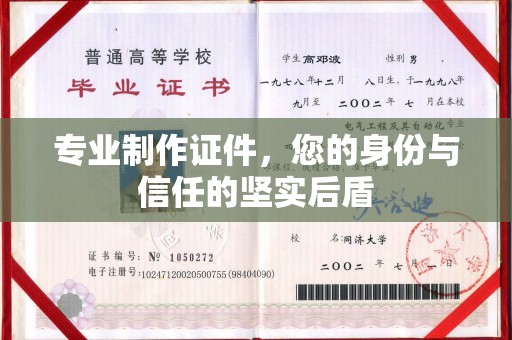 咸丰专业制作证件，您的身份与信任的坚实后盾