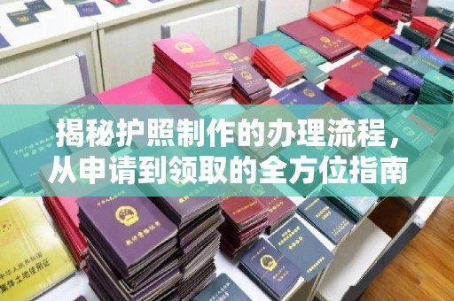 咸丰揭秘护照制作的办理流程，从申请到领取的全方位指南