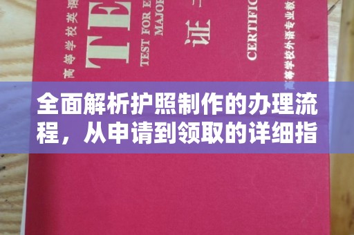 咸丰全面解析护照制作的办理流程，从申请到领取的详细指南