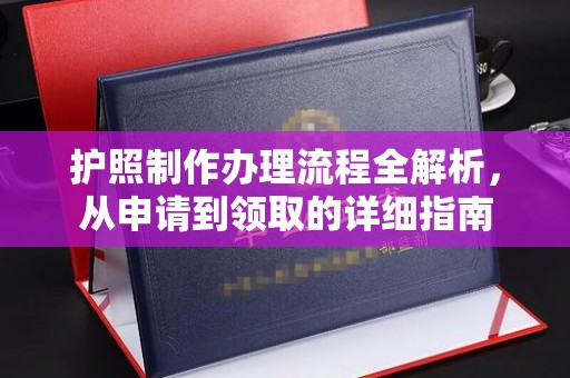 咸丰护照制作办理流程全解析，从申请到领取的详细指南
