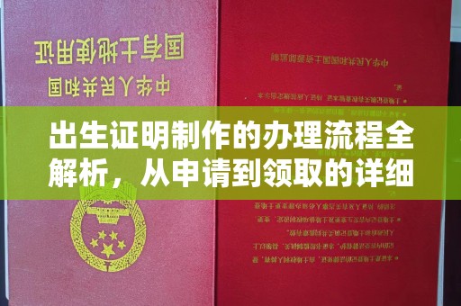 咸丰出生证明制作的办理流程全解析，从申请到领取的详细指南