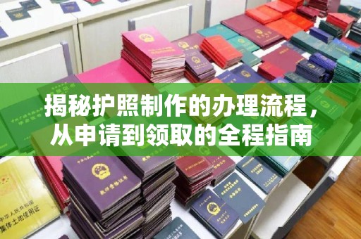 咸丰揭秘护照制作的办理流程，从申请到领取的全程指南